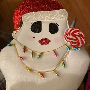 Betsey Johnson Christmas Ghost Crossbody Bag